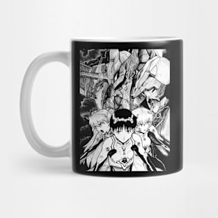 Evangelion manga style Mug